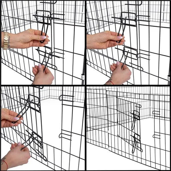 Animal cage Springos PA1007 160 x 60 cm