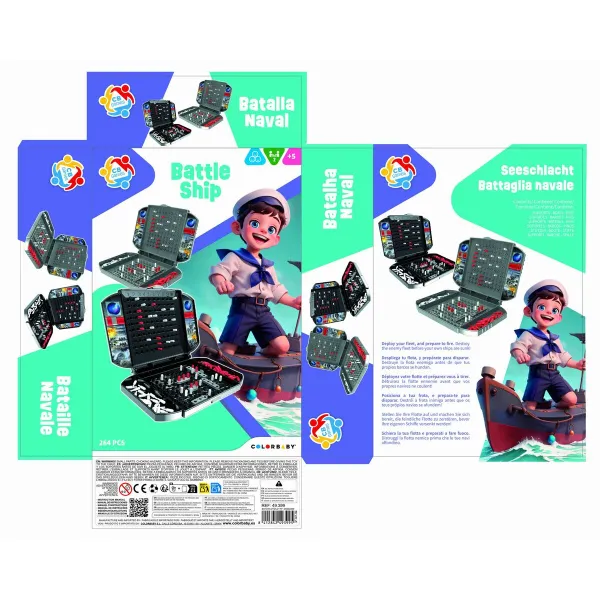 Lautapeli CB Games Battle ship (12 osaa)