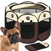 Universal playpen for dogs and cats, 81 cm, collapsible cage Springos PA1029