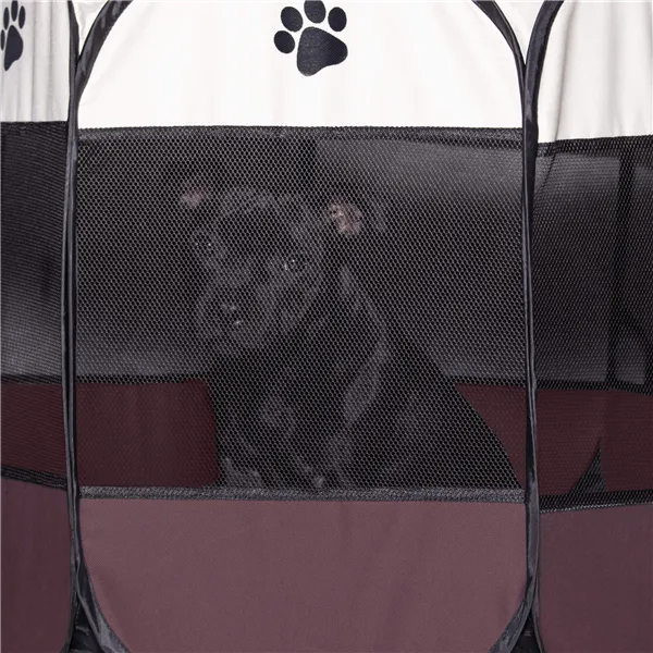 Universal playpen for dogs and cats, 81 cm, collapsible cage Springos PA1029