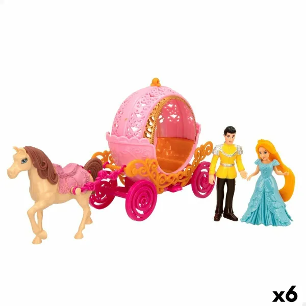Playset Colorbaby Isabella 6 штук 28,5 x 14,5 x 7 cm Kарета