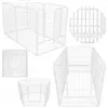 Pet cage Springos PA1004 184 x 93 x 100 cm