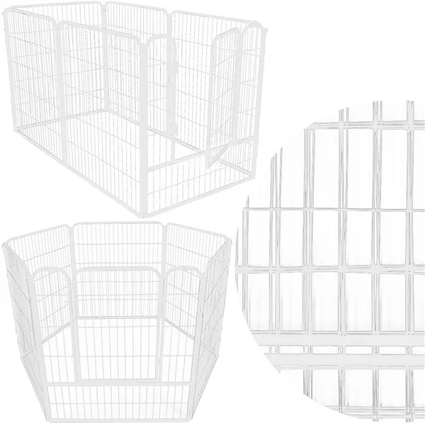 Pet cage Springos PA1004 184 x 93 x 100 cm