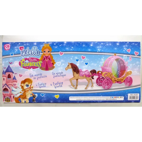 Playset Colorbaby Isabella 6 штук 28,5 x 14,5 x 7 cm Kарета