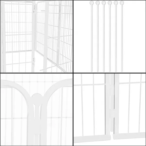 Pet cage Springos PA1004 184 x 93 x 100 cm