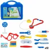 Toy Medical Case with Accessories Colorbaby My Doctor 14 Pieces (12 Units)