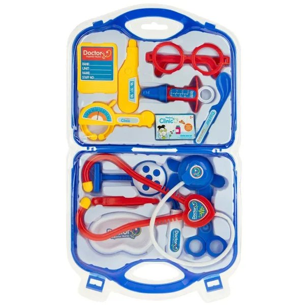 Toy Medical Case with Accessories Colorbaby My Doctor 14 Pieces (12 Units)