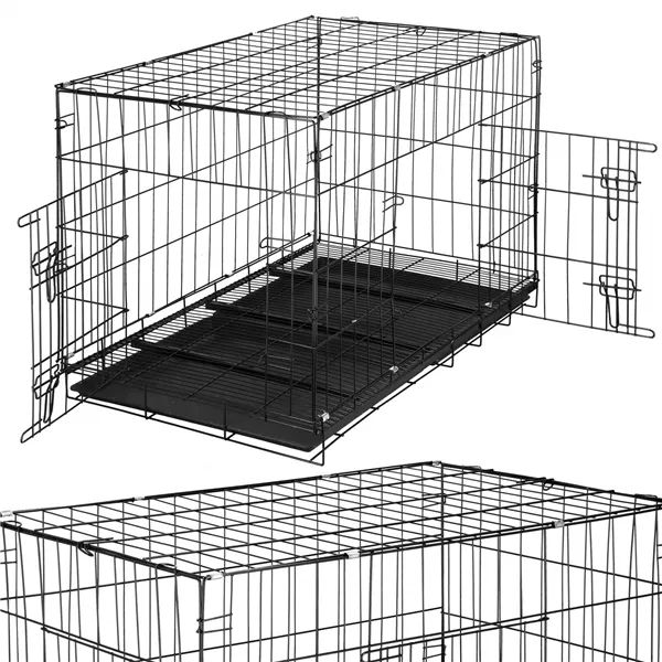 Animal cage Springos PA1016 100 x 70 x 60 cm