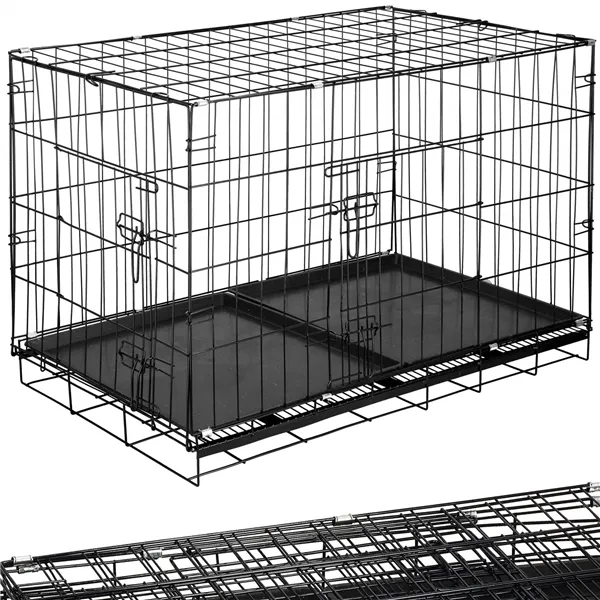 Animal cage Springos PA1016 100 x 70 x 60 cm