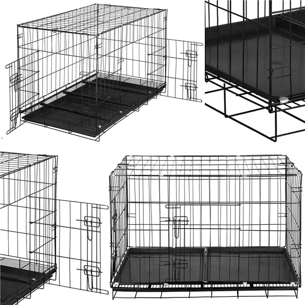 Animal cage Springos PA1016 100 x 70 x 60 cm