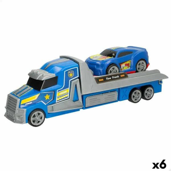 Autorekka ja kitka-autot Colorbaby 36 x 11 x 10 cm (6 osaa)