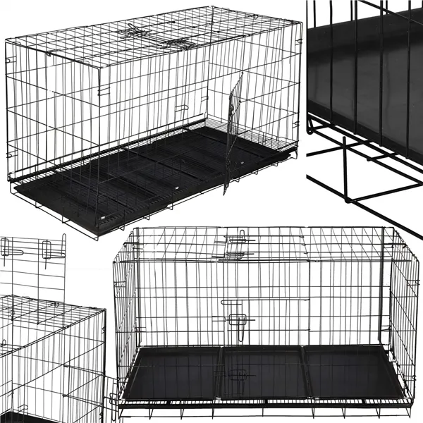 Dog cage Springos PA1082, 130x60x70 cm