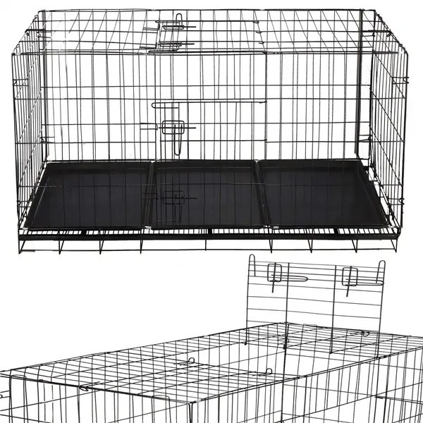 Dog cage Springos PA1082, 130x60x70 cm