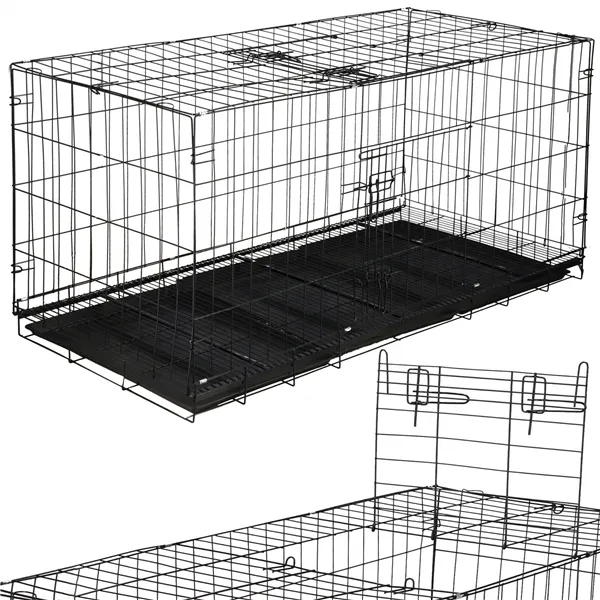 Dog cage Springos PA1082, 130x60x70 cm