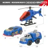 Set of cars Colorbaby Police Officer 3 Pieces (6 Units)