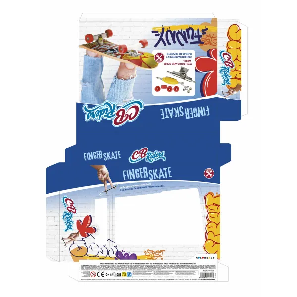 Pirkstu skrituļdēlis Colorbaby (12 gb.)