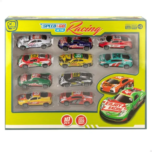 Leikkiajoneuvosarja Speed & Go 8 x 2,2 x 3,6 cm (6 osaa)