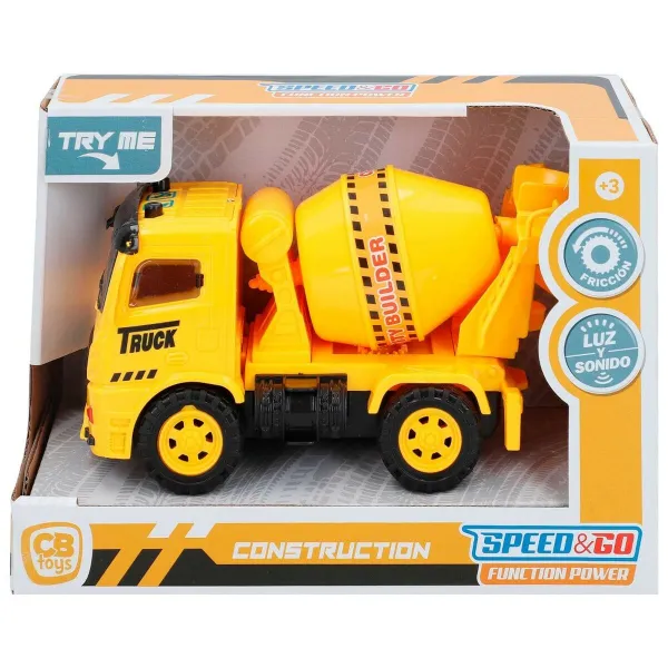 Kravas automašīna publiskiem darbiem Speed & Go 14,5 x 9 x 7,5 cm (6 gb.)