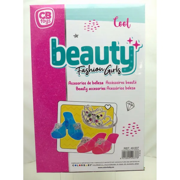 Prinsessatarvikkeet Colorbaby 3 Kappaletta