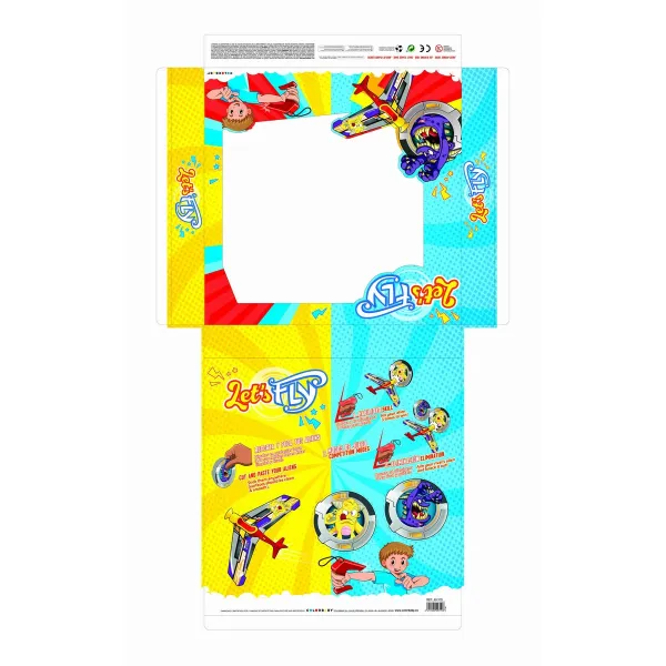 Lėktuvas Colorbaby Let's Fly Paleidimo takas 14,5 x 3,5 x 25 cm (6 vnt.)