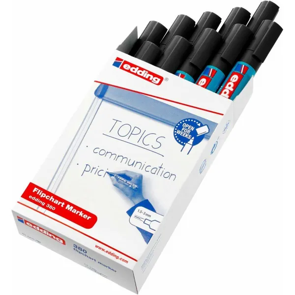 Marker Edding 380 Flipchart Must (10 Ühikut)