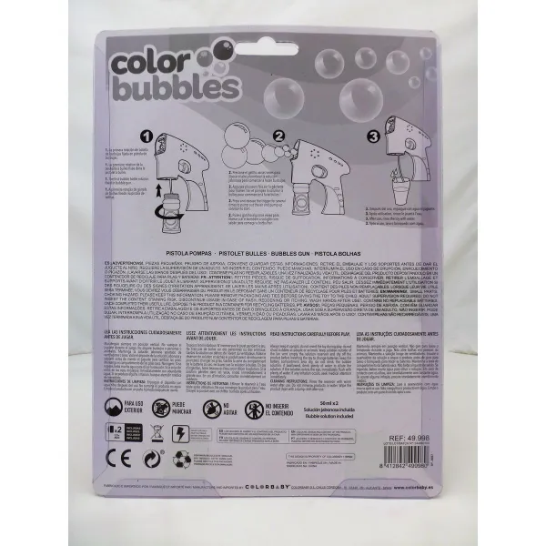 Мыльные пузыри Colorbaby 15 x 15,5 x 5,7 cm (12 штук)