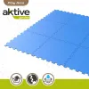 Детский паззл Aktive Синий 9 Предметы Резина Eva 50 x 0,4 x 50 cm (4 штук)
