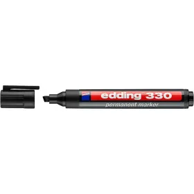 Püsimarker Edding 330 Must (10 Ühikut)