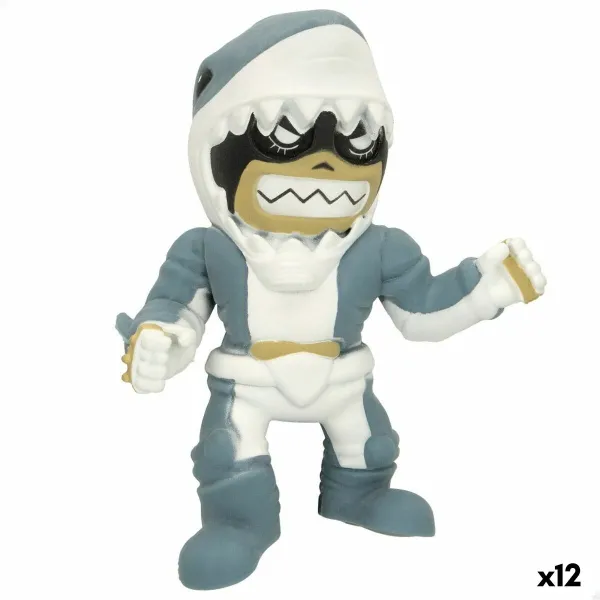 Toimintahahmot Eolo Super Masked Jaw Boy 14 x 16 x 8,5 cm Joustava (12 osaa)