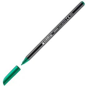 Felt-tip pens Edding Green (10 Pieces) (10 Units)