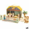 Kalėdų prakartėlės scena Woomax Medžio Plastmasinis 25 x 20 x 24,5 cm 15 Dalys