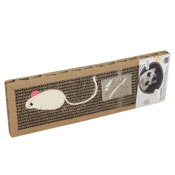 Cardboard cat scratcher Springos PA1080