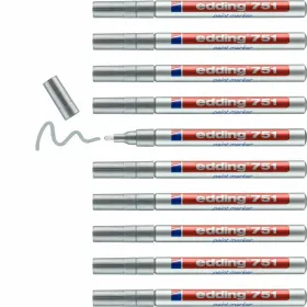 Permanent marker Edding 751-54 Silver 1,2 mm 1-2 mm (10 Units)