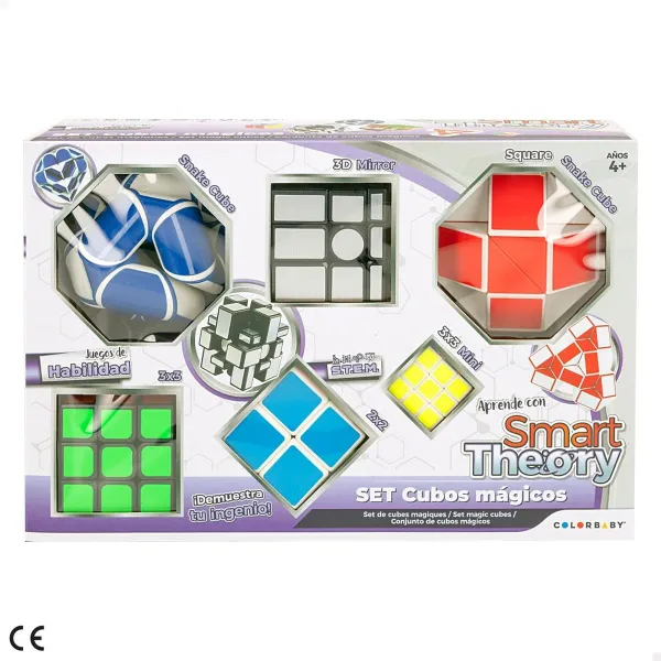 Rubika Kubs Colorbaby Smart Theory 6 Daudzums