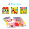 Palapeli Lisciani Giochi Carotina Baby 16 x 1 x 16,5 cm farmi 4-in-1 (12 osaa)