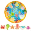 Child's Puzzle Lisciani Giochi 33 x 1 x 32 cm Navy 6 Pieces 13 Pieces (6 Units)