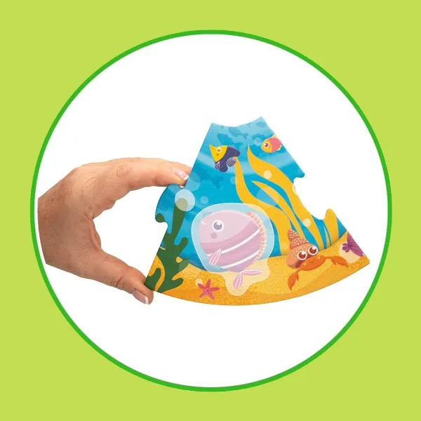 Puzle Bērniem Lisciani Giochi 33 x 1 x 32 cm Jūras 6 Daudzums 13 Daudzums (6 gb.)