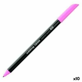 Marķieris Edding 1200 Neon Rozā (10 gb.)