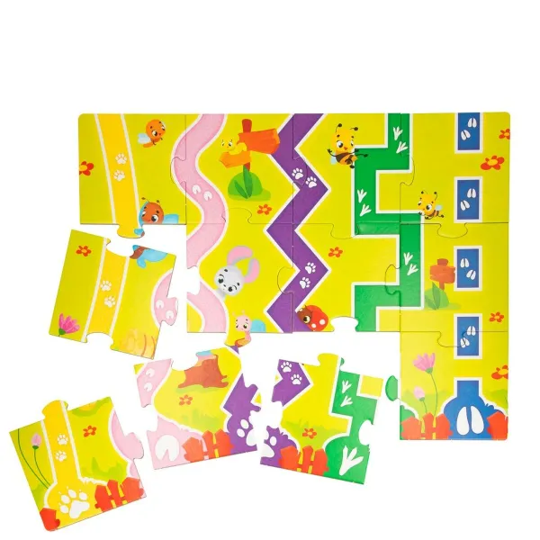 Child's Puzzle Lisciani Giochi 48 x 1 x 36 cm Farm 12 Pieces 27 Pieces (6 Units)