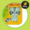Vaikiška puzlė Lisciani Giochi 16 x 0,1 x 16 cm Táctil 24 Dalys 4 Dalys (6 vnt.)