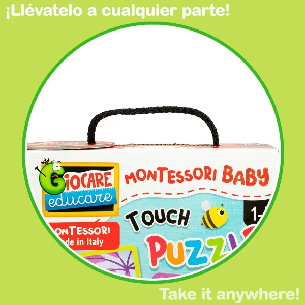 Child's Puzzle Lisciani Giochi 16 x 0,1 x 16 cm Touchpad 24 Pieces 4 Pieces (6 Units)
