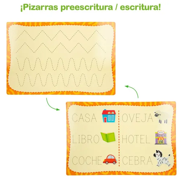 Opettavainen peli Lisciani Giochi Montessori Kalligrafia (6 osaa)