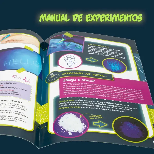 Tiedepeli Lisciani Giochi Laboratorio de la oscuridad ES (6 osaa)