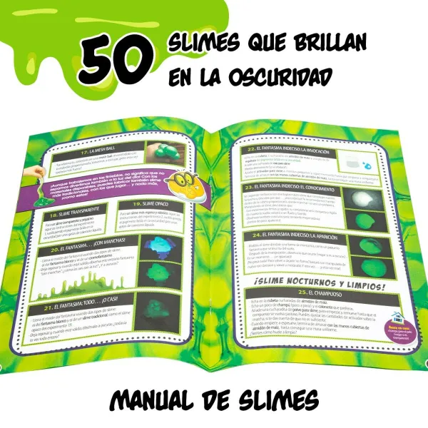 Teadusmäng Lisciani Giochi Night Slime ES (6 Ühikut)