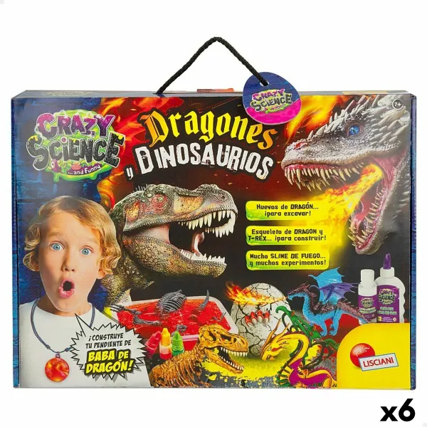 Tiedepeli Lisciani Giochi Dragones y dinosaurios ES (6 osaa)