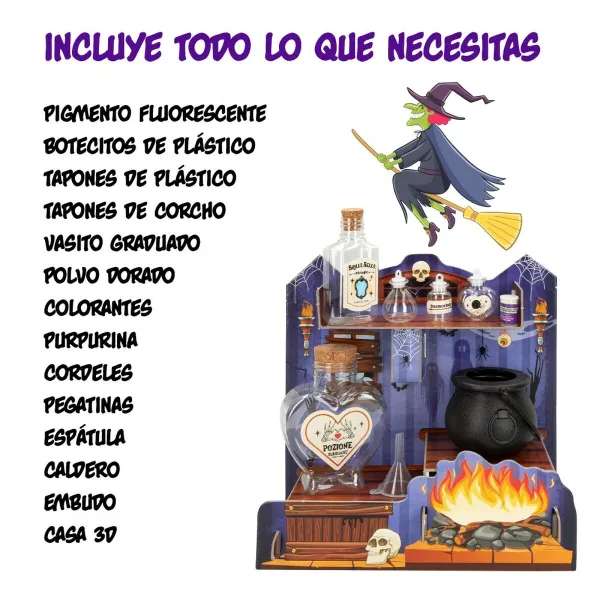 Научная игра Lisciani Giochi La casa de las brujas ES (6 штук)