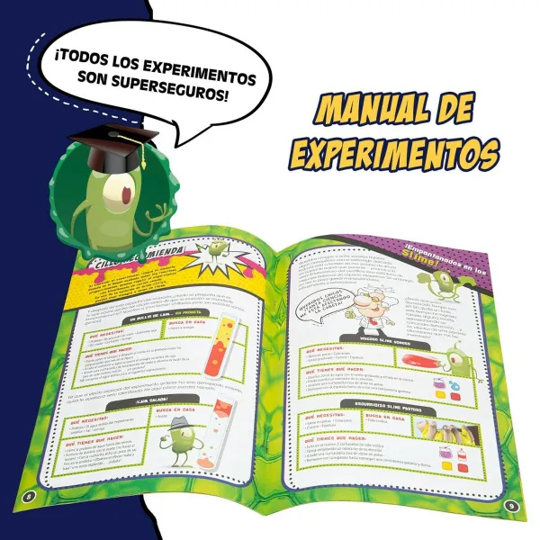 Научная игра Lisciani Giochi El gran laboratorio del científico loco ES (4 штук)