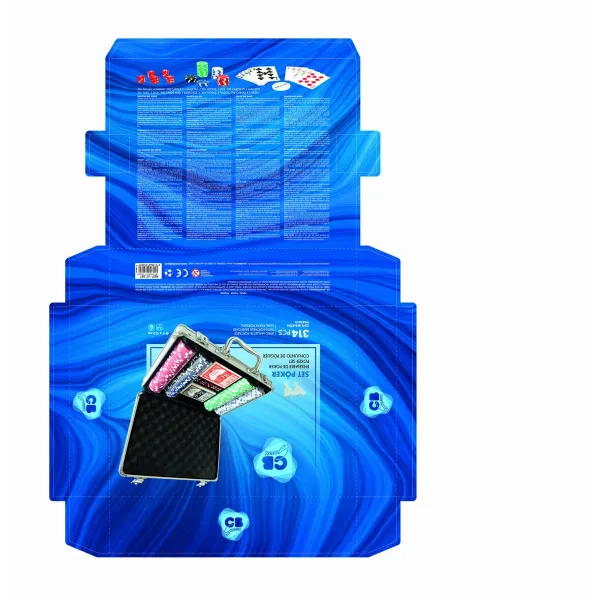 Poker Set Colorbaby 2 Units