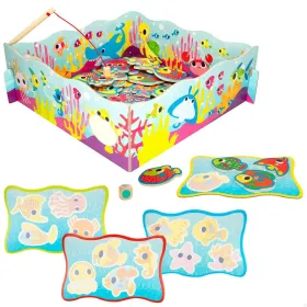 Board game Lisciani Giochi Montessori Fishing (6 Units)