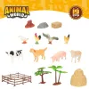 фигурок животных Colorbaby 19 Предметы Ферма Пластик 13 x 8 x 3 cm (6 штук)